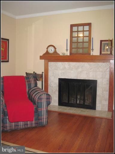 Wood burning fireplace for those cold nights