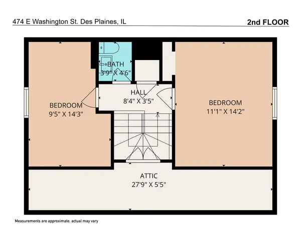 $349,900 | 474 East Washington Street, Des Plaines, IL 60016