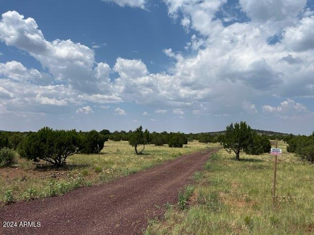 87 N3625 Vernon, AZ 85940 - Photo 4 of 27 a view of a yard with wooden fence