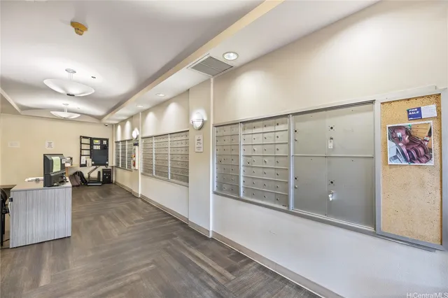 a view of a city with tall buildings in the background