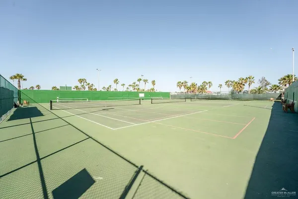 a view of a tennis court