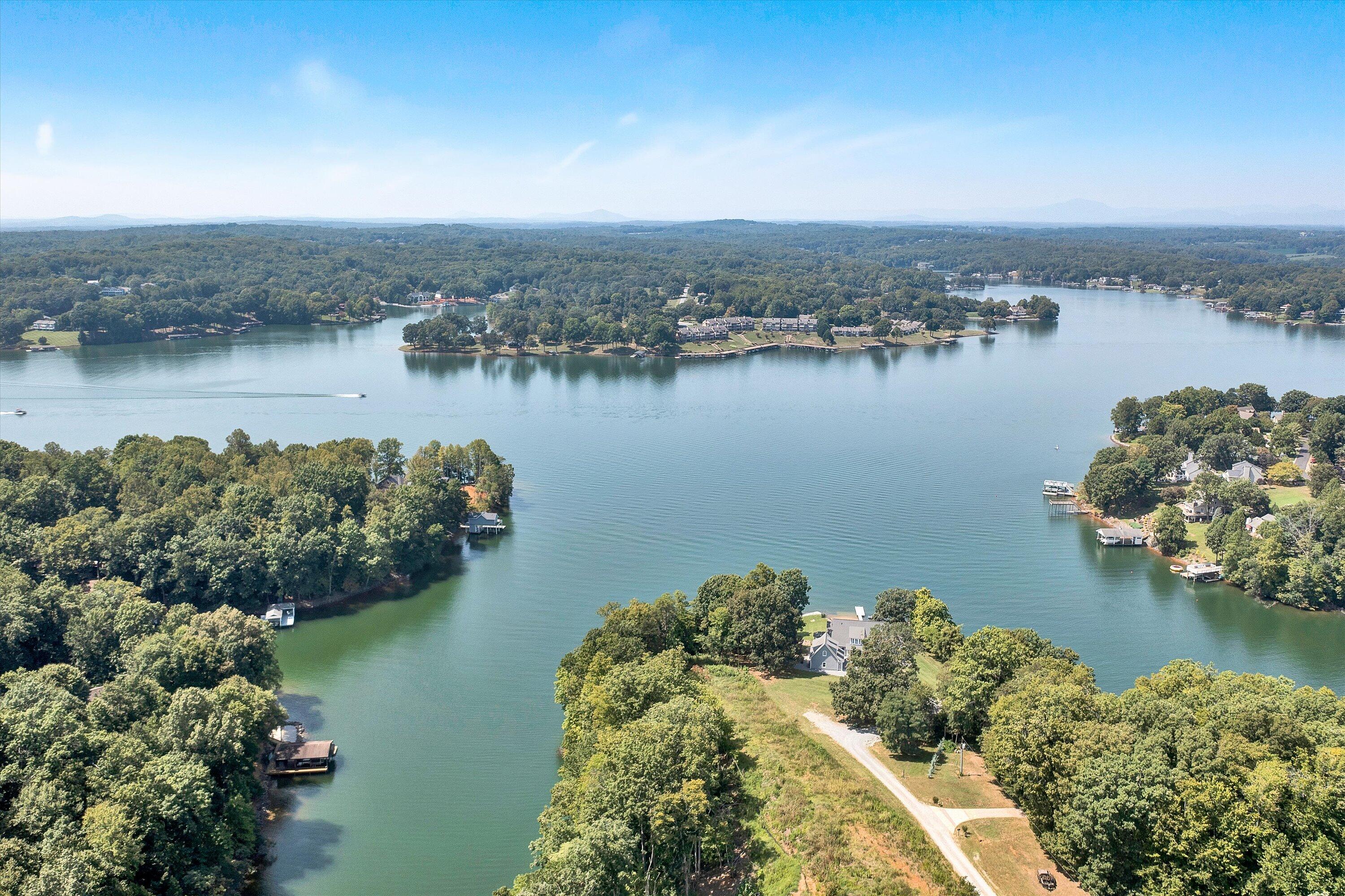 Lot 3 Nicholas Lane Moneta, VA 24121 - Photo 9 of 9 an aerial view of a houses with ocean view