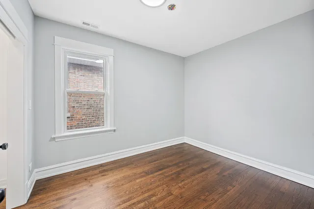 wooden floor in an empty room