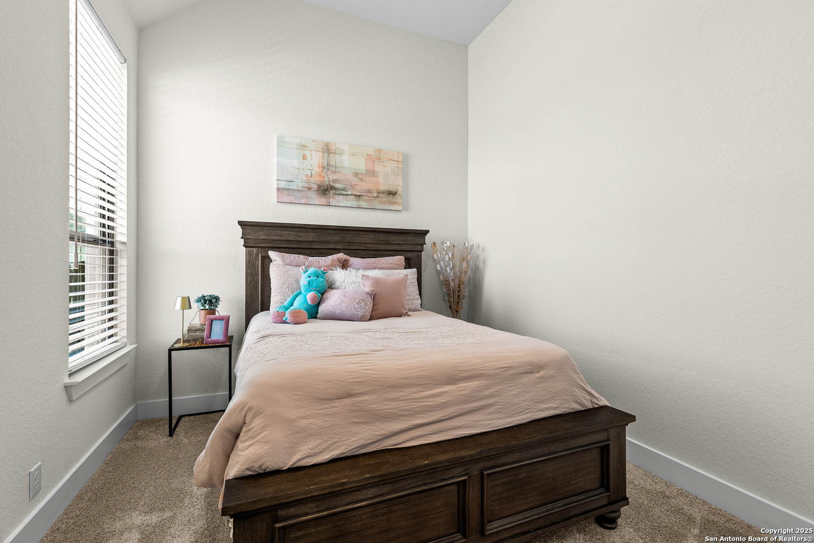 507 Caliban Cibolo, TX 78108 - Photo 36 of 63 a bedroom with a bed and a window