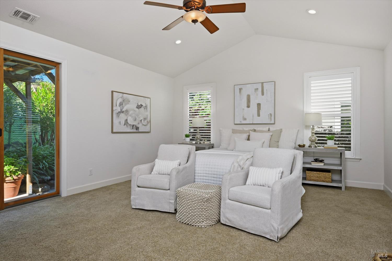 5251 Dry Creek Road Napa, CA 94558 - Photo 18 of 61 a living room with furniture and a window