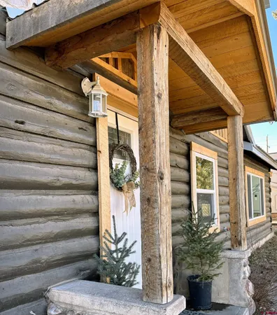 a view of a bathroom with a potted plant