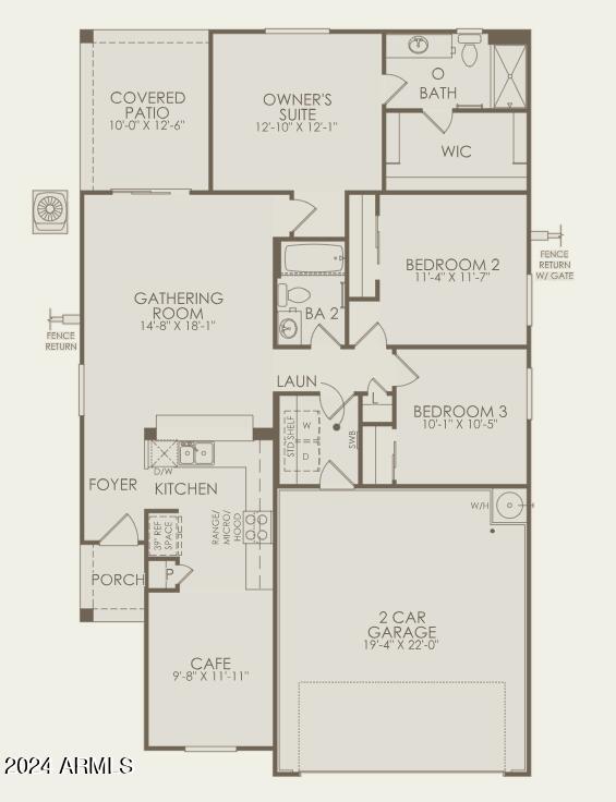 24420 West Ripple Road Buckeye, AZ 85326 - Photo 23 of 23 Floor Plan