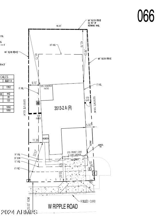 24420 West Ripple Road Buckeye, AZ 85326 - Photo 2 of 23 Plot Plan