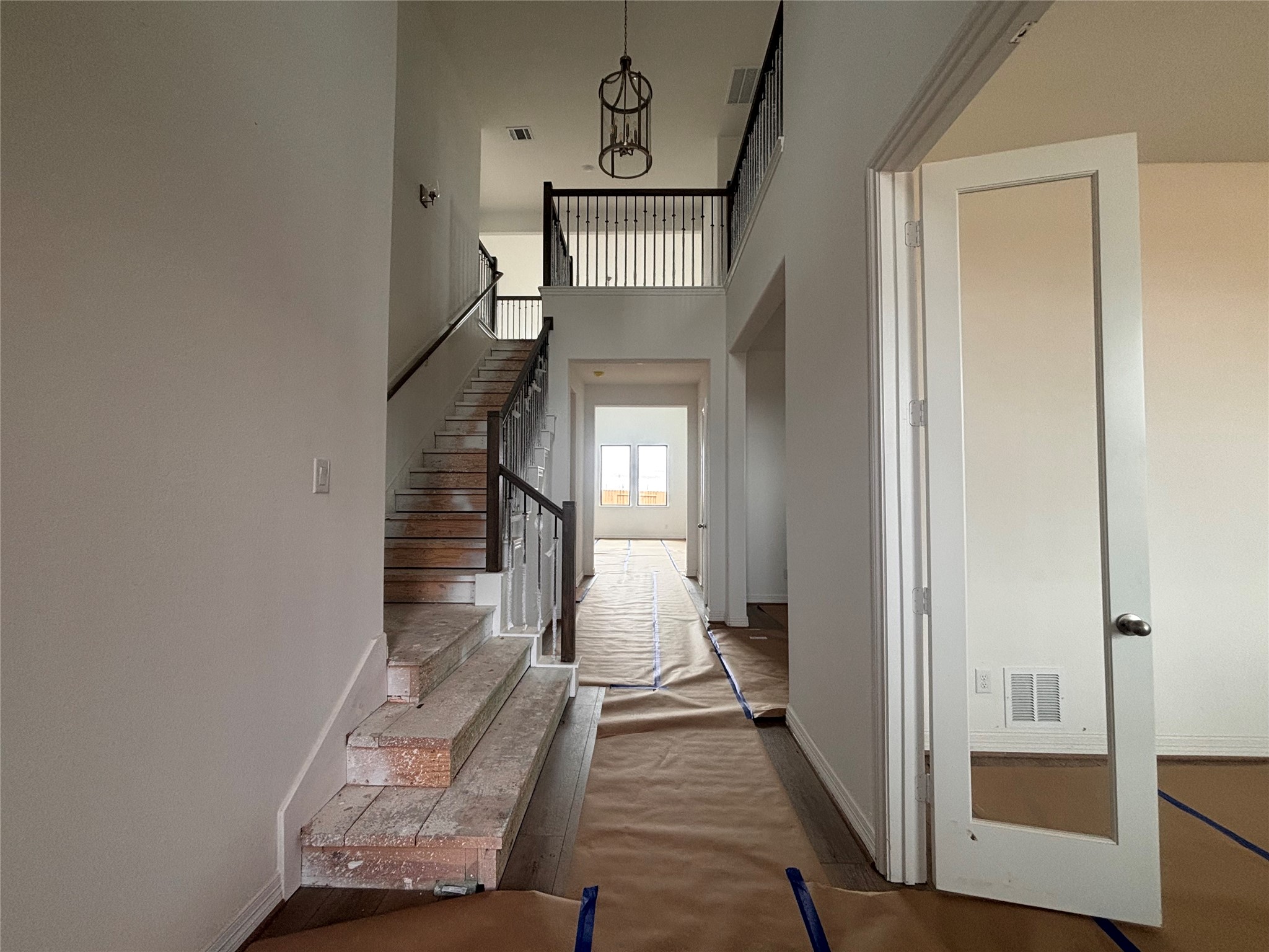7727 Jade Crst Drive Angleton, TX 77515 - Photo 6 of 20 a view of entryway with wooden floor