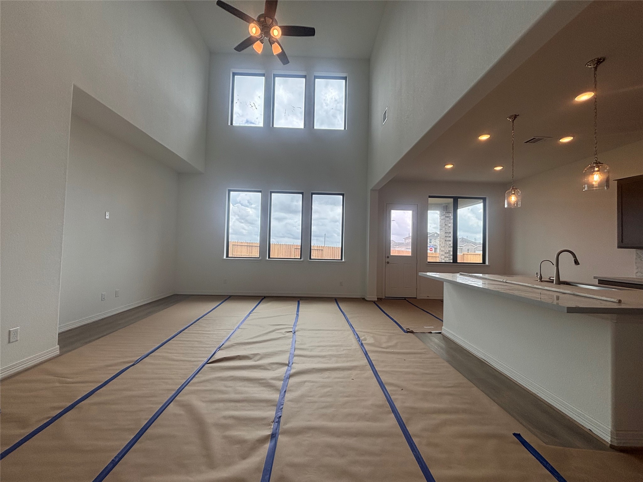 7727 Jade Crst Drive Angleton, TX 77515 - Photo 7 of 20 a view of entryway and kitchen with a window