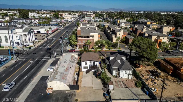 a room with table and chairs