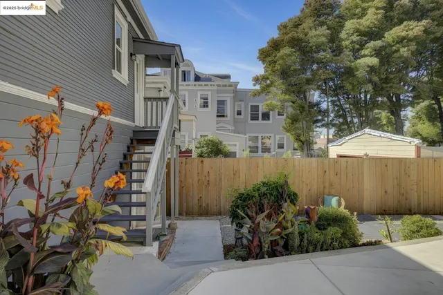 a view of building along with street view