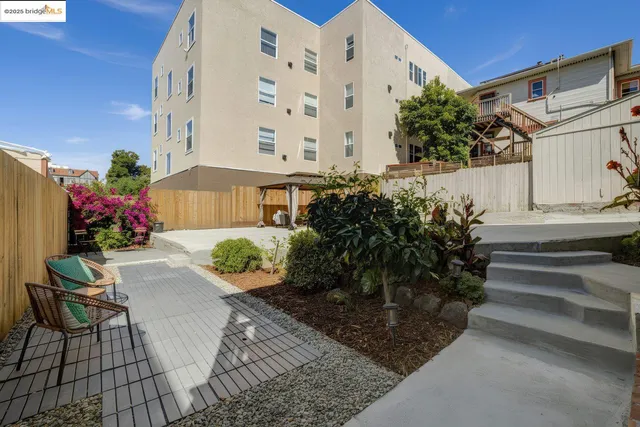 a view of a house with sitting area