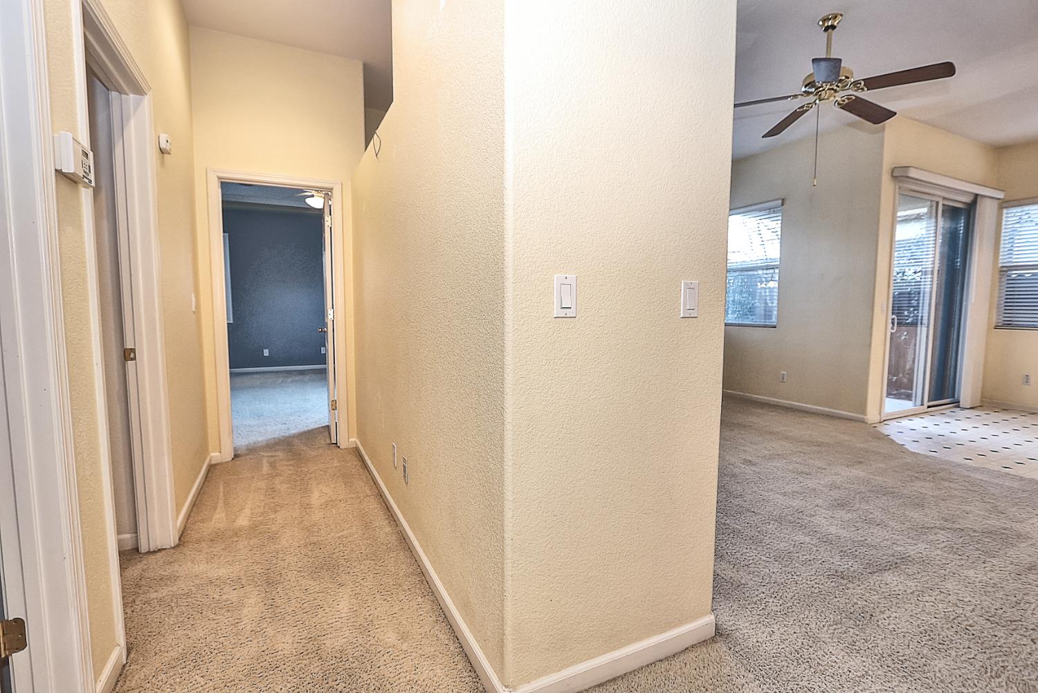 331 Unity Circle Sacramento, CA 95833 - Photo 39 of 77 a view of a hallway with wooden floor and closet