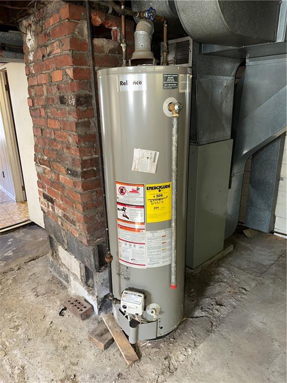 1423 Maratta Road Aliquippa, PA 15001 - Photo 10 of 22 a view of water heater room