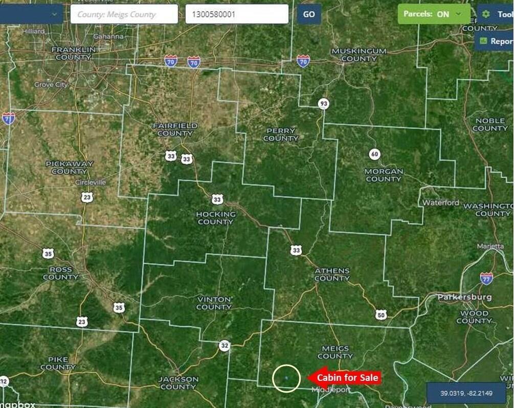 0 Briar Ridge Road Langsville, OH 45741 - Photo 16 of 18 12-location map columbus