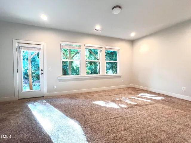 a view of room with window