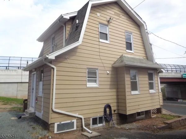 a view of a house with a garage