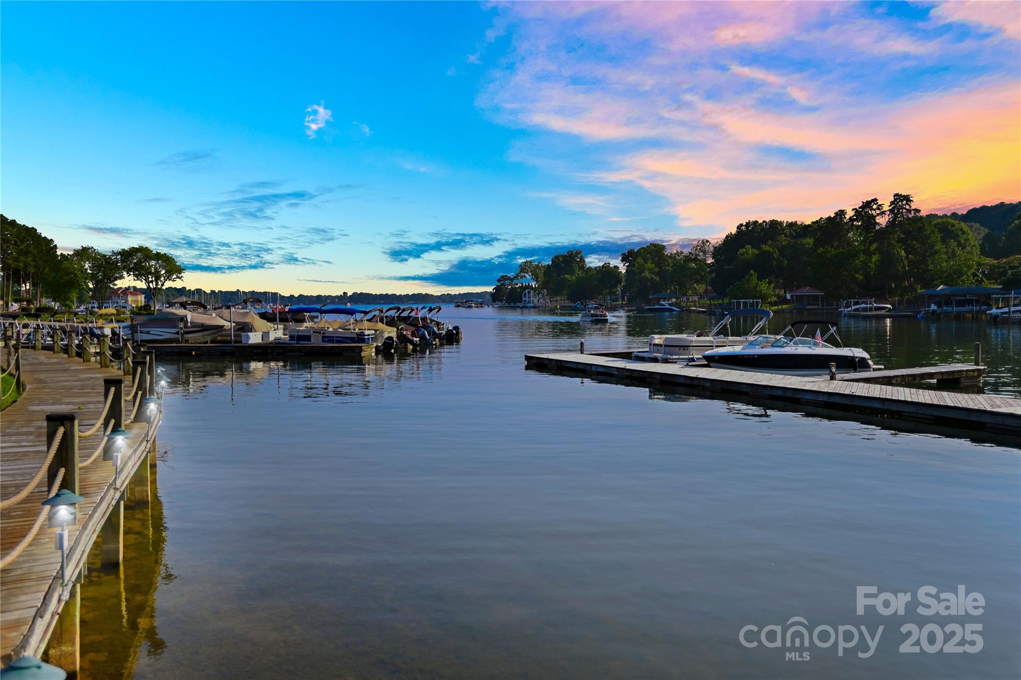 18525 Harborside Drive Cornelius, NC 28031 - Photo 31 of 32 a view of a lake with sitting area