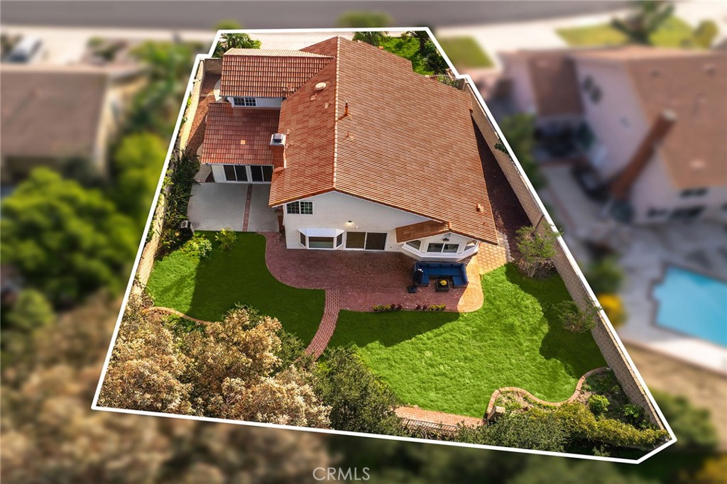 20329 Rim Ridge Road Walnut, CA 91789 - Photo 45 of 46 an aerial view of a house