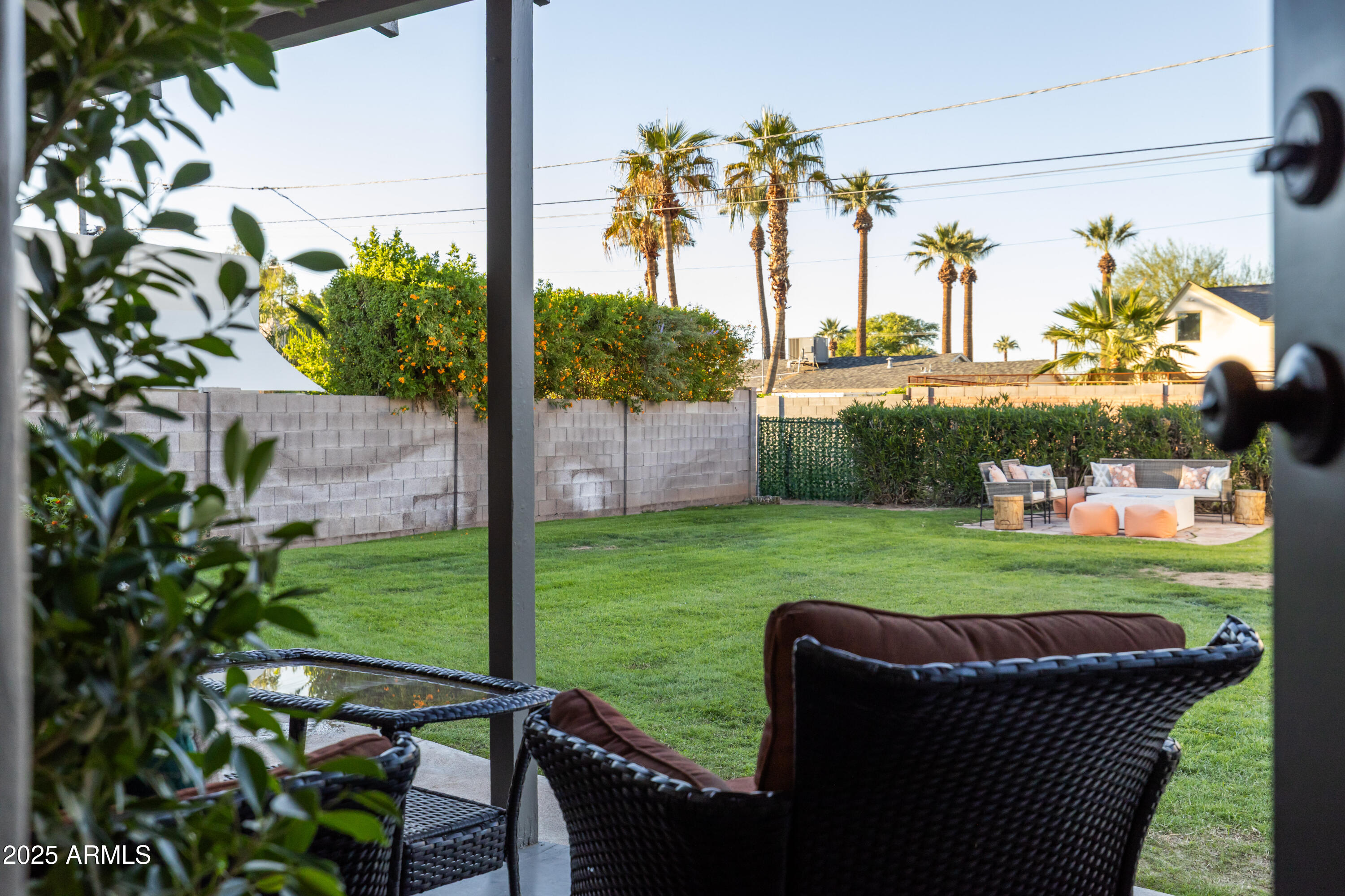 126 West Coronado Road Phoenix, AZ 85003 - Photo 44 of 60 a view of a chair and table in the garden