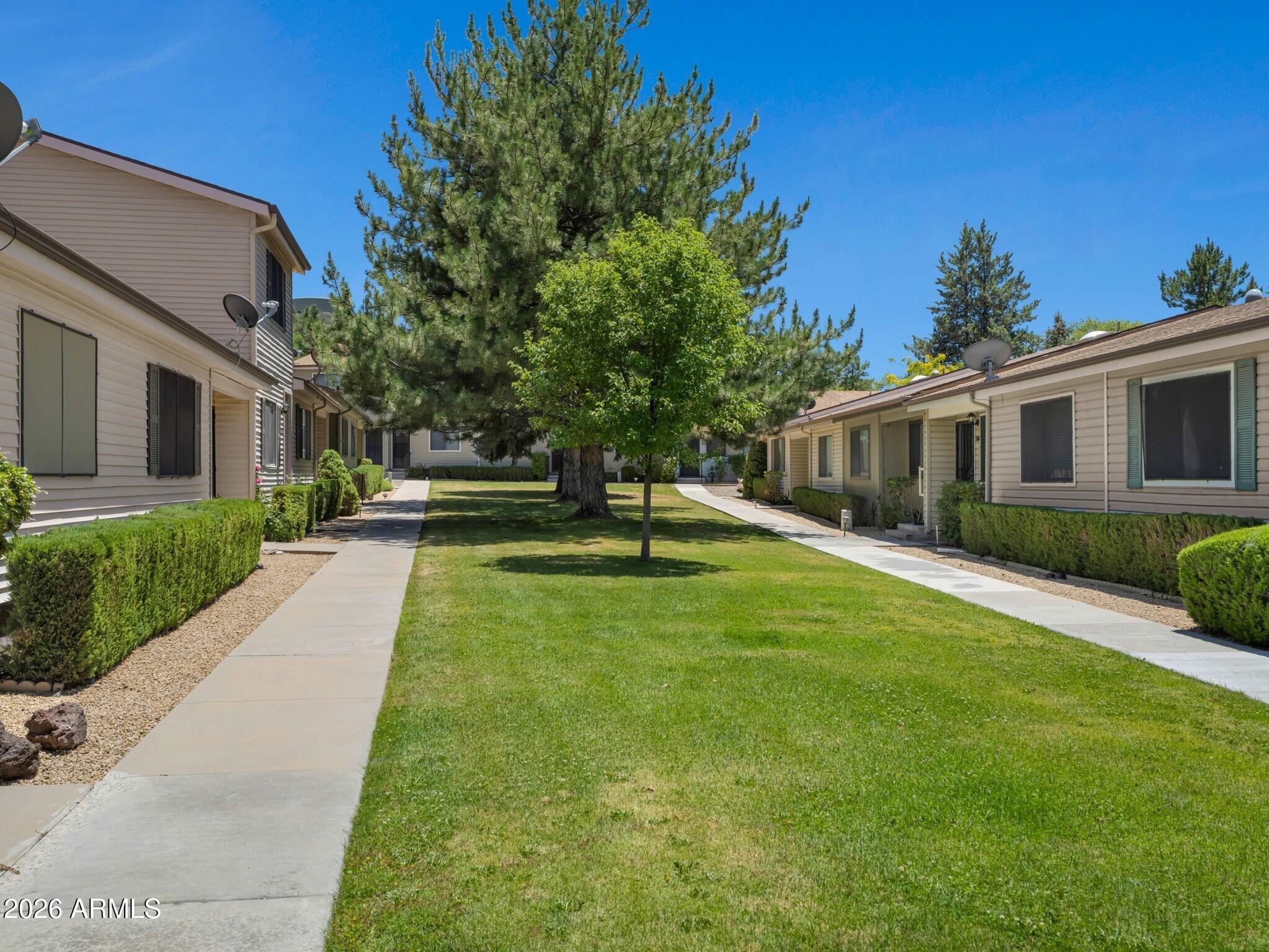 371 Rim Rock Circle, Unit 2 Prescott, AZ 86303 - Photo 2 of 36 001_Common Area Courtyard