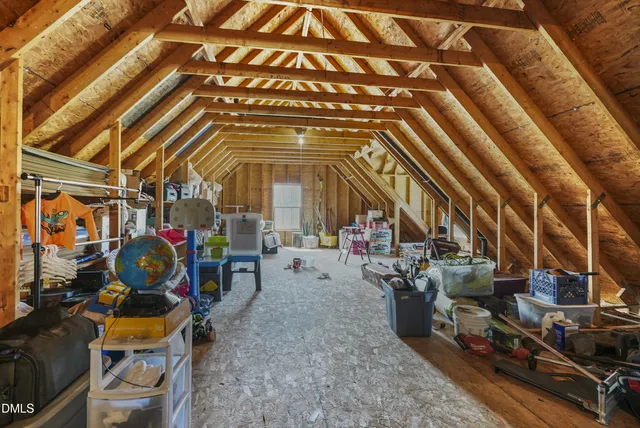 a view of storage and utility room