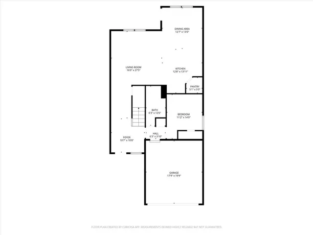 a picture of a floor plan