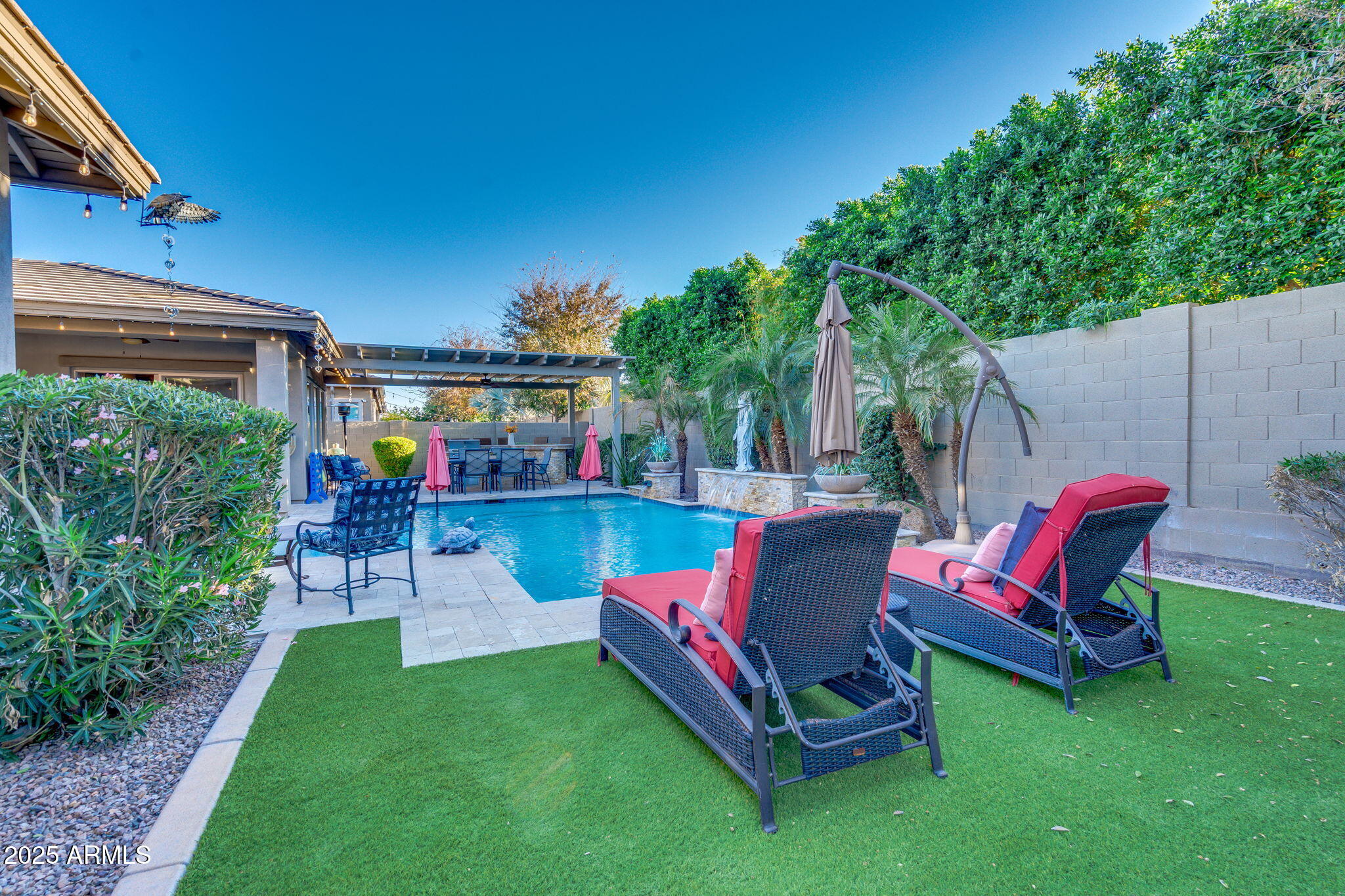 3781 East Chestnut Lane Gilbert, AZ 85298 - Photo 50 of 89 Entertainers Backyard