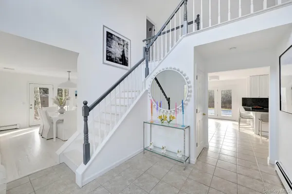 a view of entryway and hall