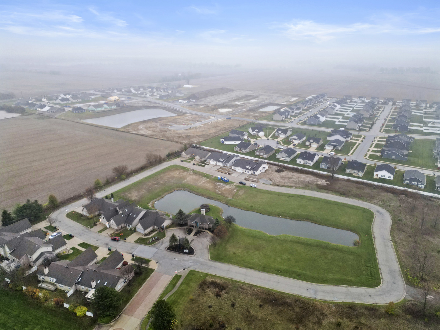 6375 Jasmine Avenue Portage, IN 46368 - Photo 29 of 32 an aerial view of a city with ocean view