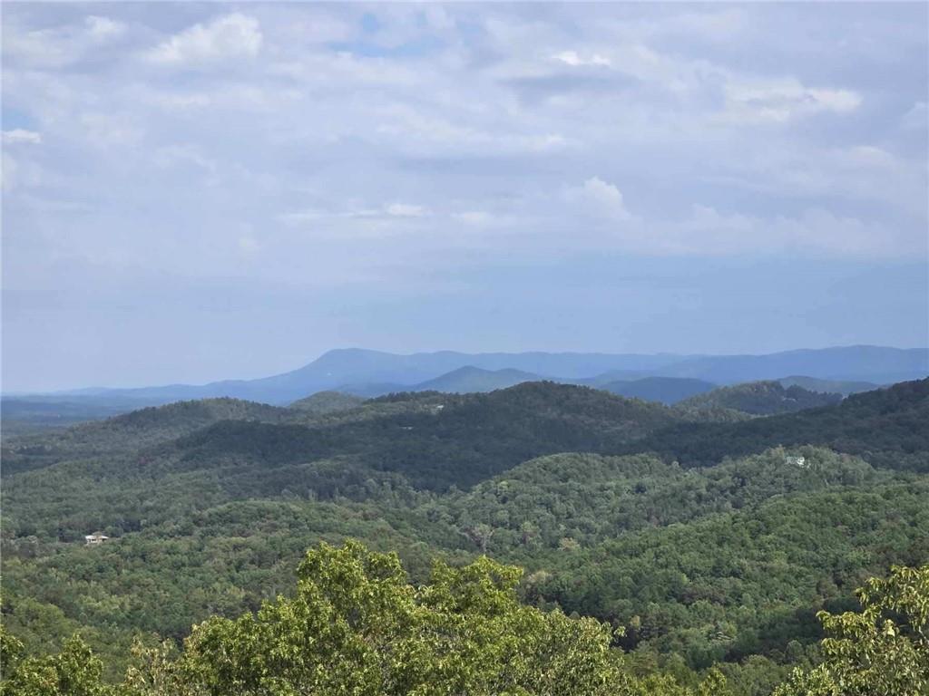 a view of mountains and mountain