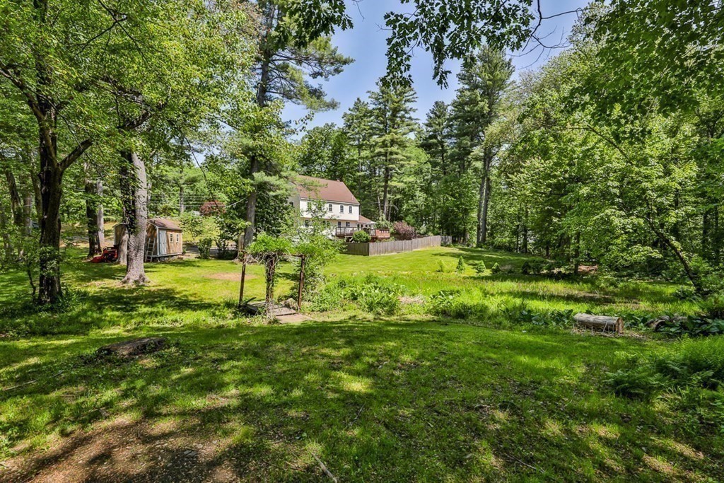 17 Highland Road Boxford, MA 01921 - Photo 37 of 42 a view of a backyard with swimming pool