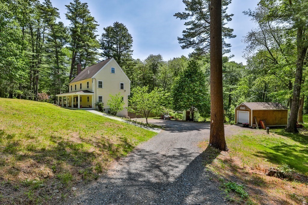 17 Highland Road Boxford, MA 01921 - Photo 42 of 42 a view of a house with backyard and sitting area