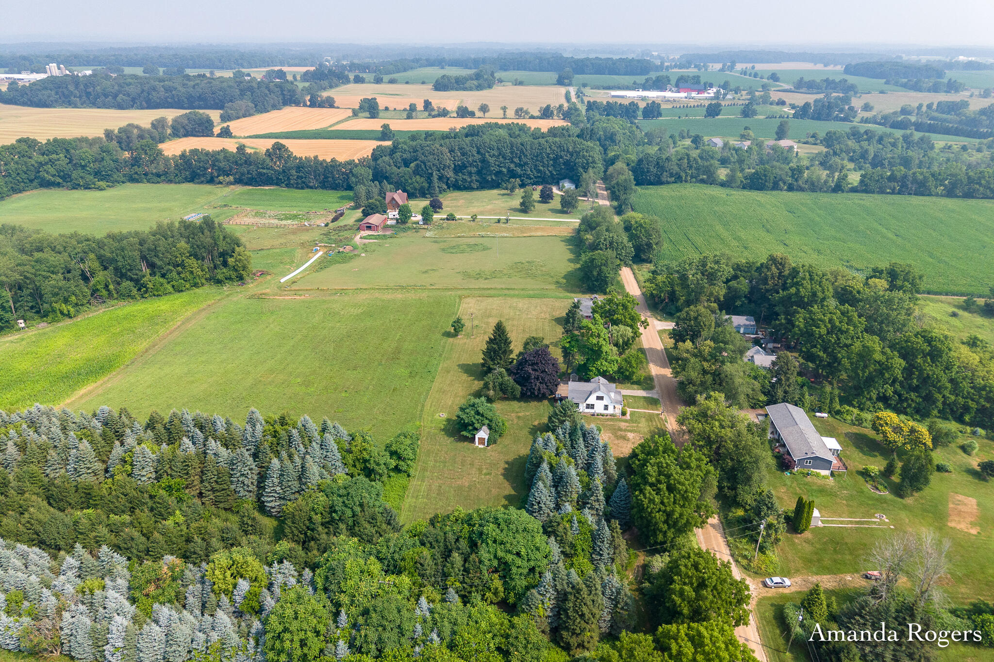 1124 Pinckney Road Saranac, MI 48881 - Photo 38 of 45 Aerial View