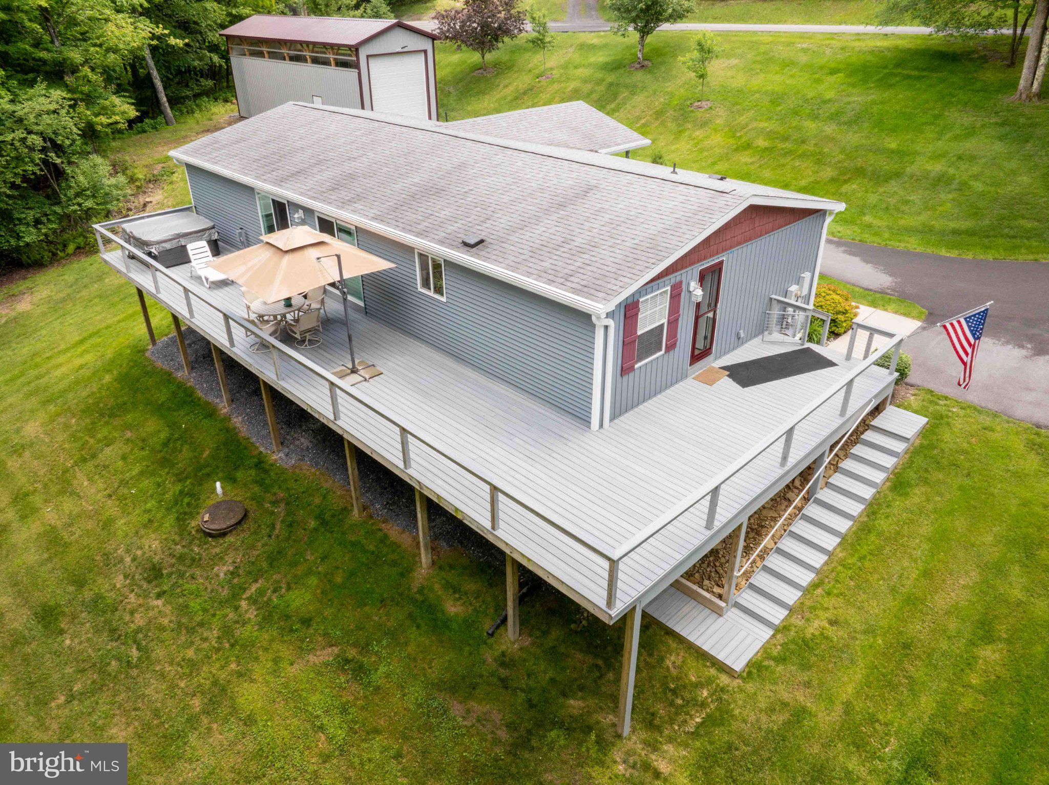 511 Hill Top Road Oakland, MD 21550 - Photo 10 of 51 Charming home with spacious deck views.