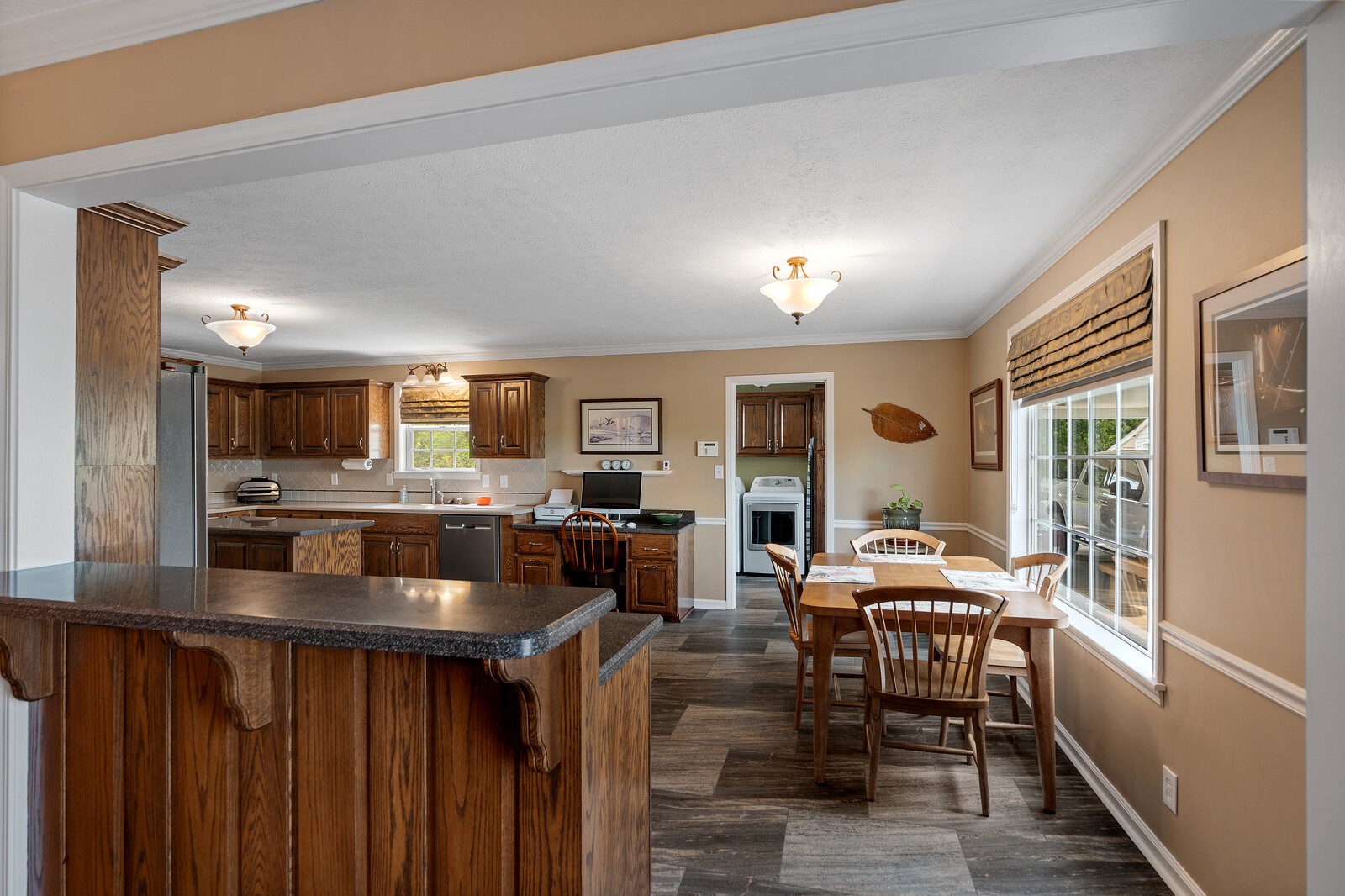 6028 State Line Road Springfield, TN 37172 - Photo 23 of 45 a living room with furniture and a wooden floor