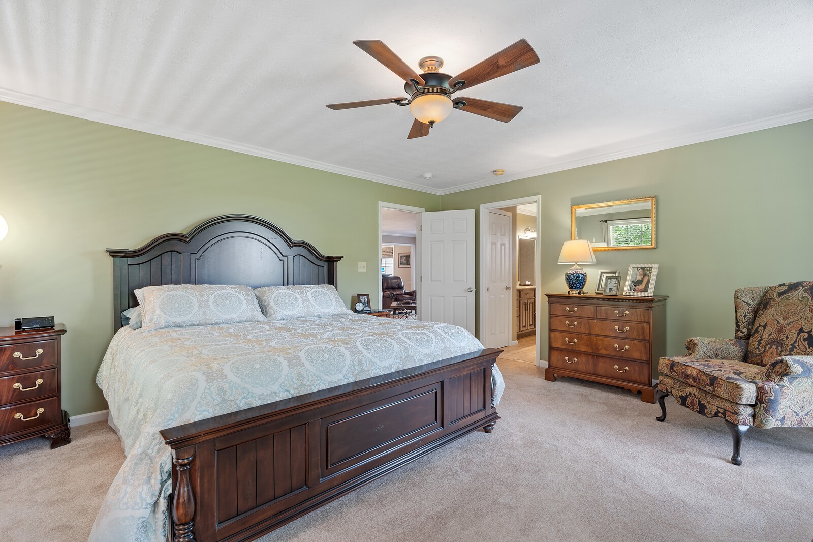 6028 State Line Road Springfield, TN 37172 - Photo 34 of 45 a bedroom with a bed and furniture