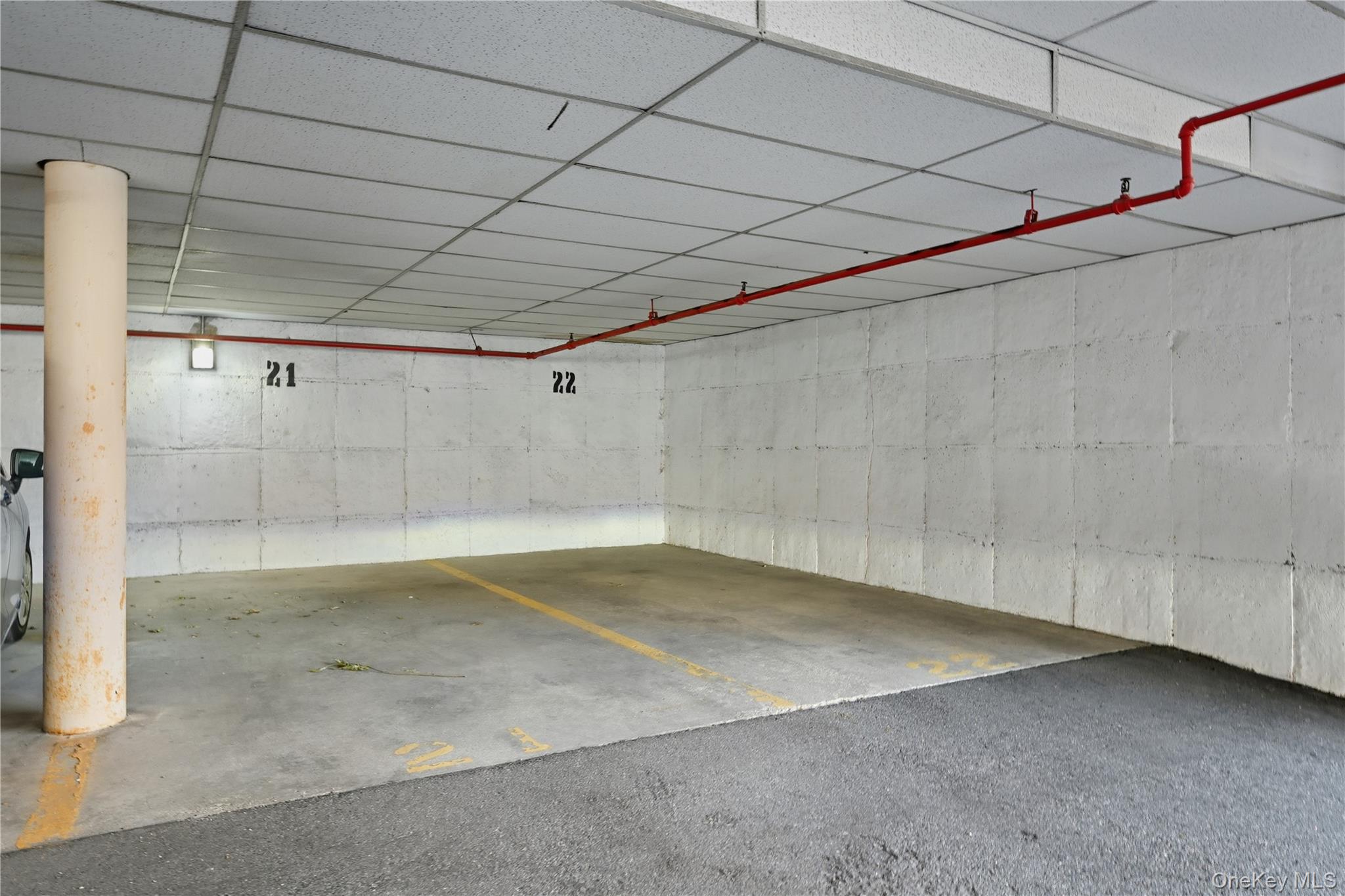 100 Clinton Avenue, Unit 2J Mineola, NY 11501 - Photo 19 of 24 a view of a garage