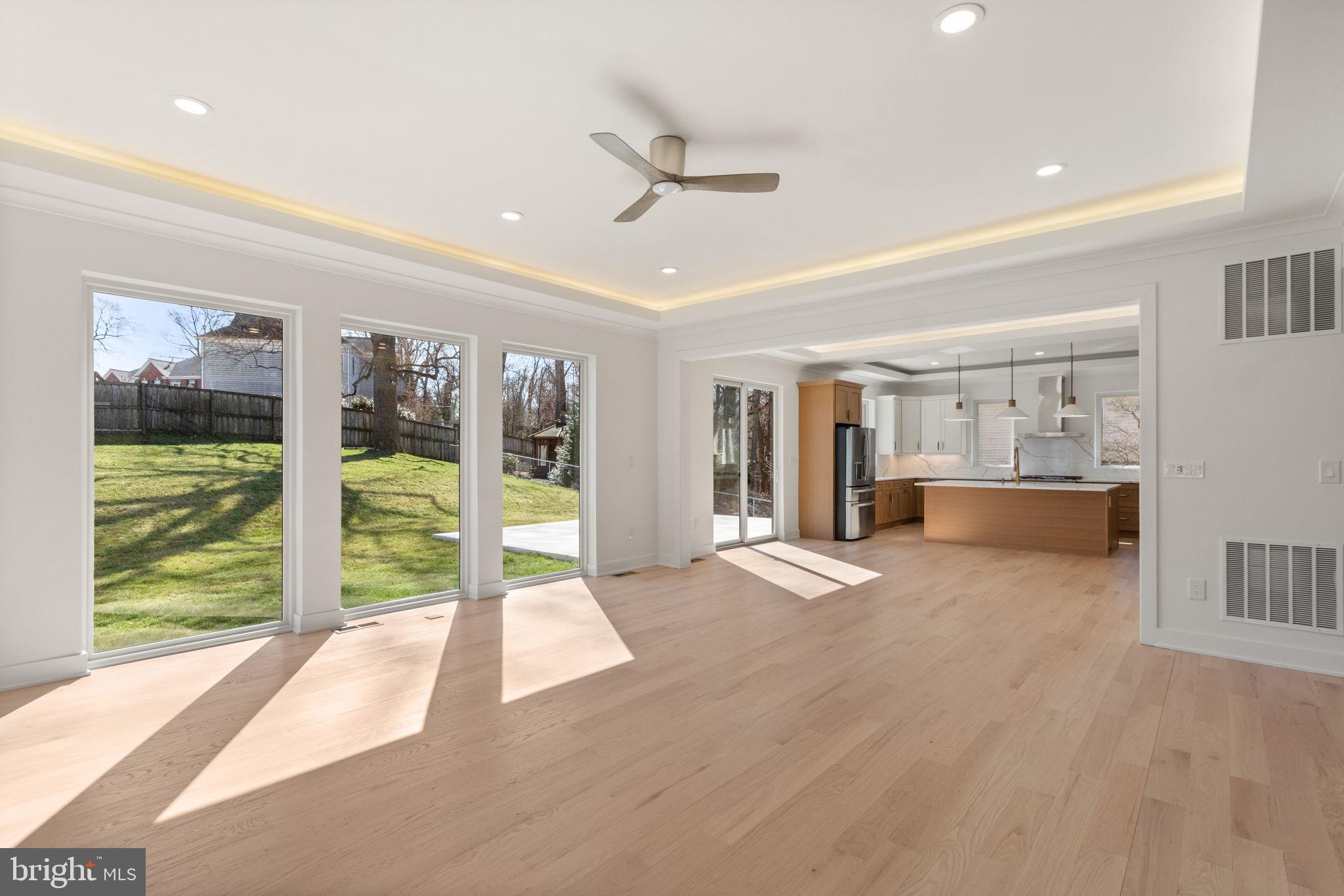 4017 Woodland Road Annandale, VA 22003 - Photo 19 of 76 a view of an entryway with wooden floor