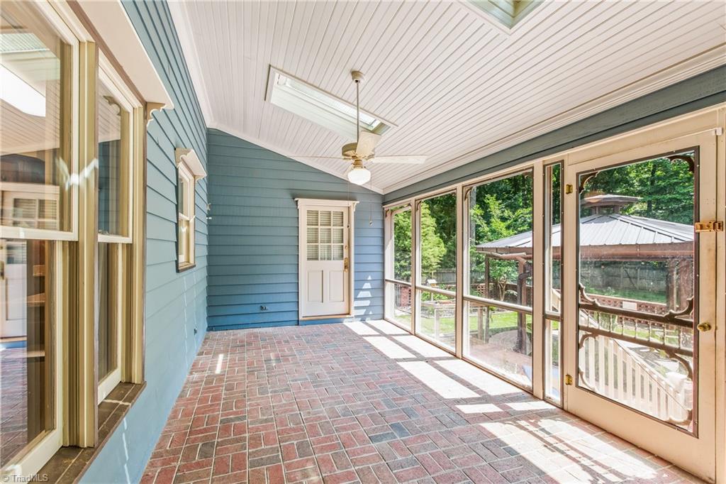 4112 St Johns Street High Point, NC 27265 - Photo 29 of 44 Sunroom with bonus/office attached