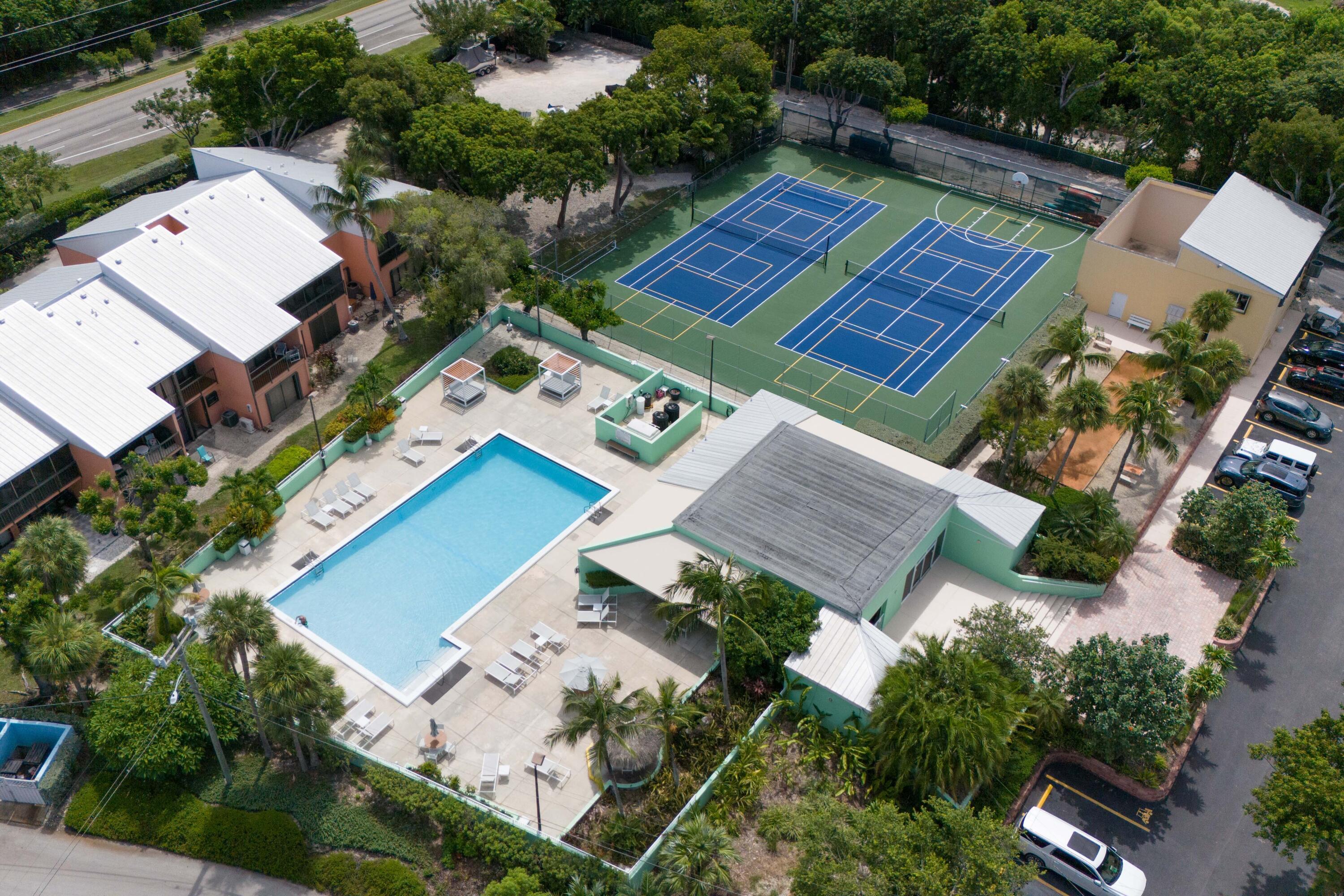 9871 Leeward Avenue Key Largo, FL 33037 - Photo 29 of 38 an aerial view of a house with a yard