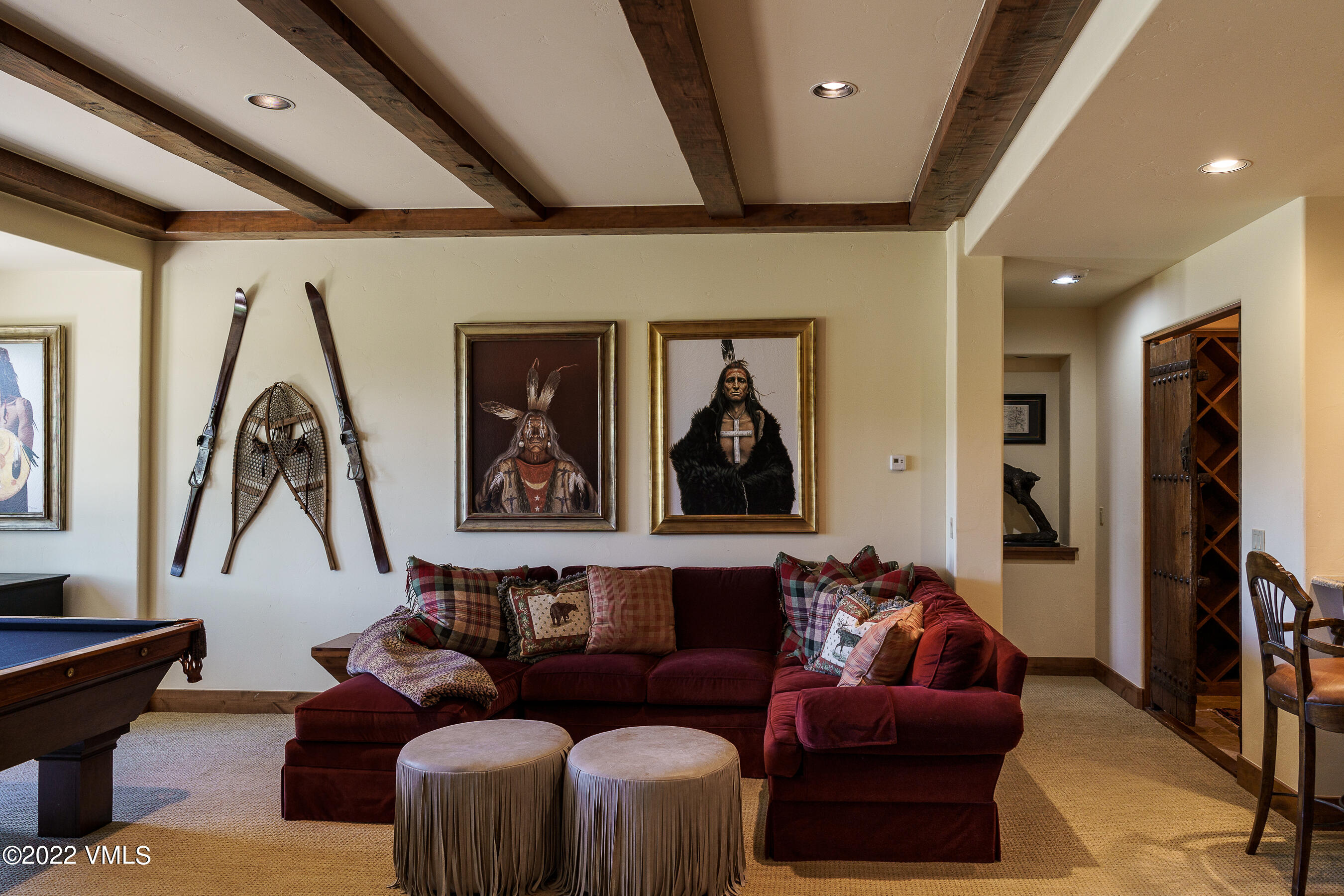 210 Aspen Meadows Road Edwards, CO 81632 - Photo 59 of 67 Downstairs Living Room