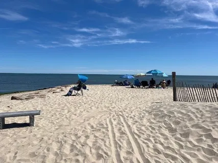 a view of an ocean beach