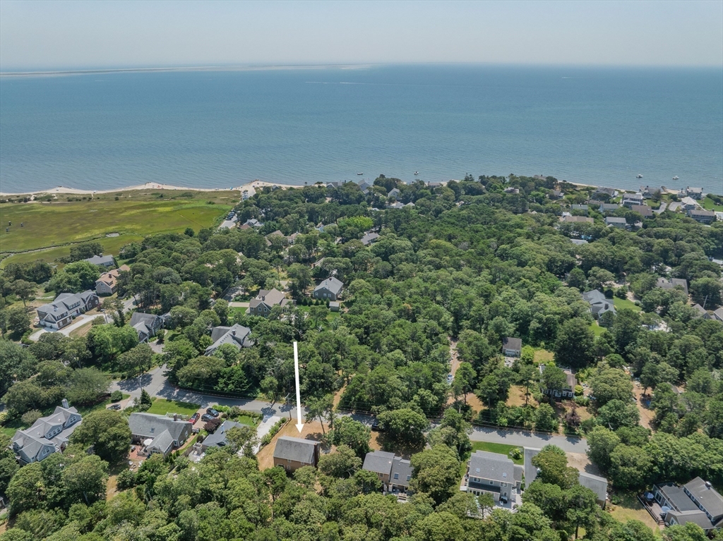 41 Woodland Road Chatham, MA 02659 - Photo 3 of 22 an aerial view of a houses with a yard