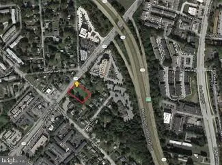 a view of road with trees