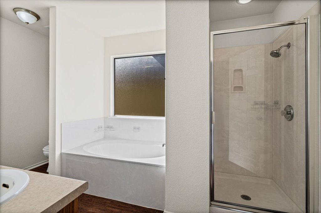 1316 Davis Mountain Loop Cedar Park, TX 78613 - Photo 15 of 24 a bathroom with a bathtub and a sink