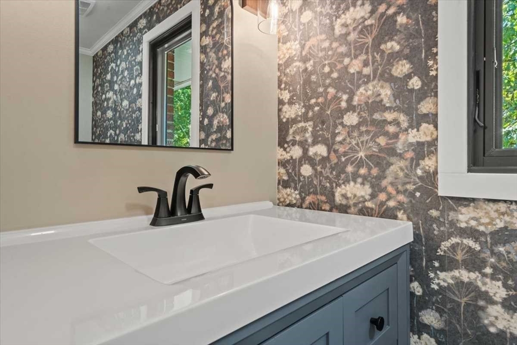 26 West Temple Street Boylston, MA 01505 - Photo 17 of 42 a bathroom with a sink and a mirror