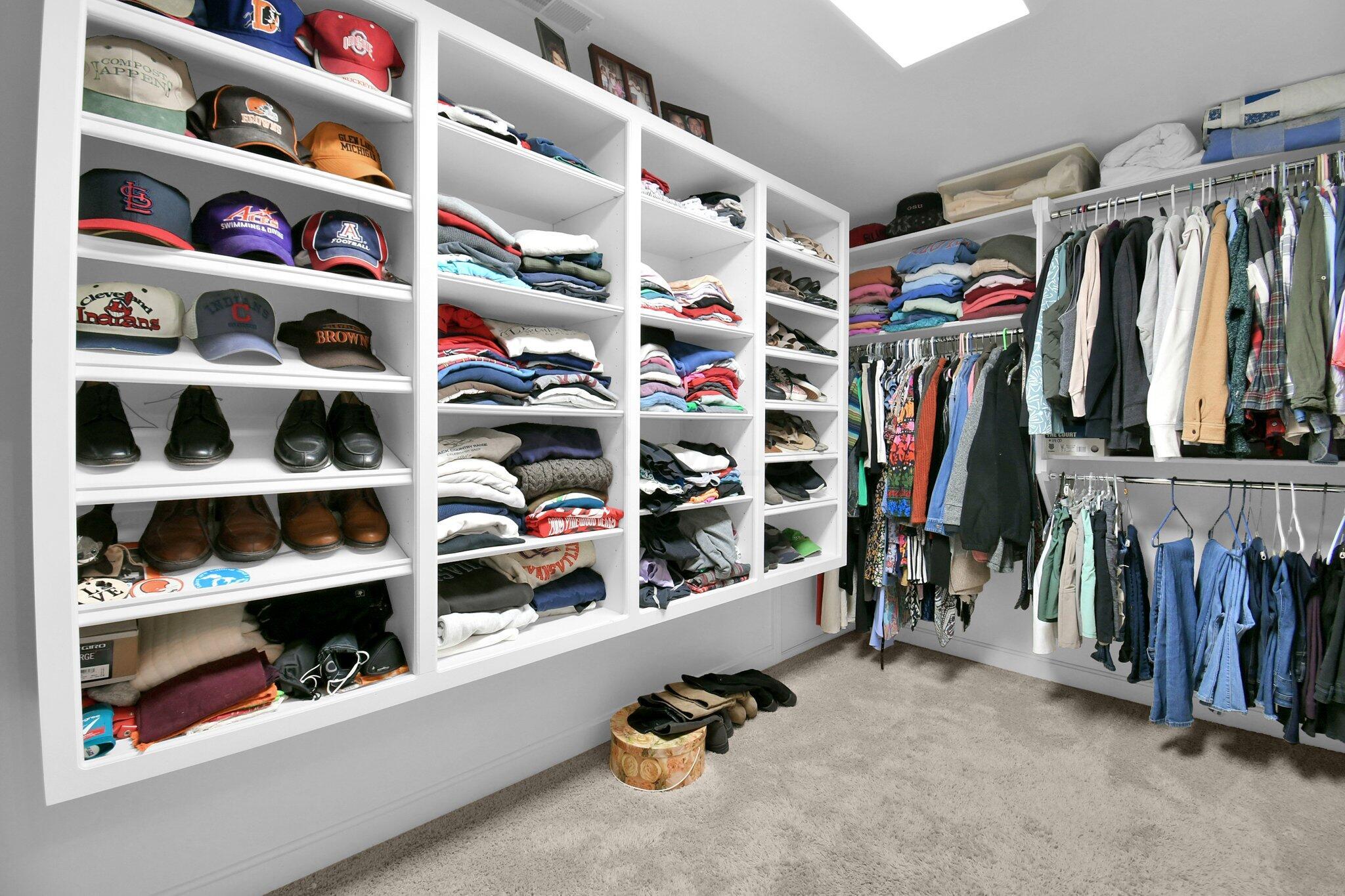 1921 Andover Road Columbus, OH 43212 - Photo 46 of 72 Huge Master walk-in closet custom finished by Clint Rex