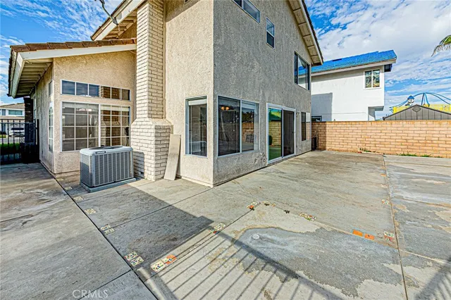 a view of a house with a door